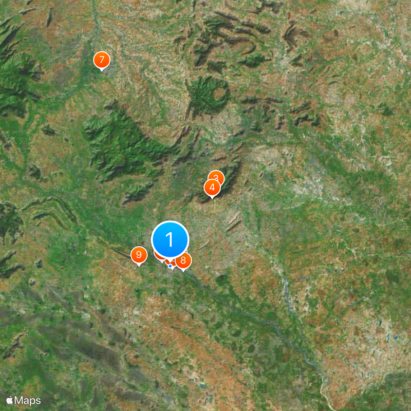 Meenakshi Temple Map
