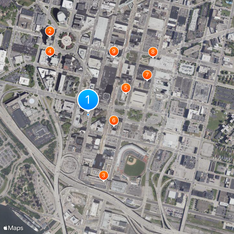 Prudential Building Map