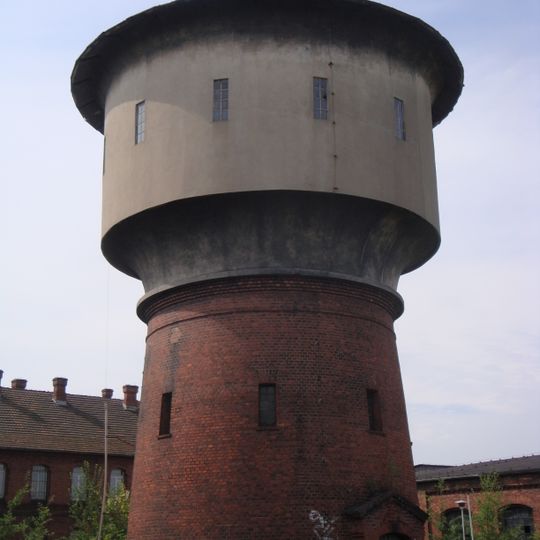 Water tower in Gniezno train station