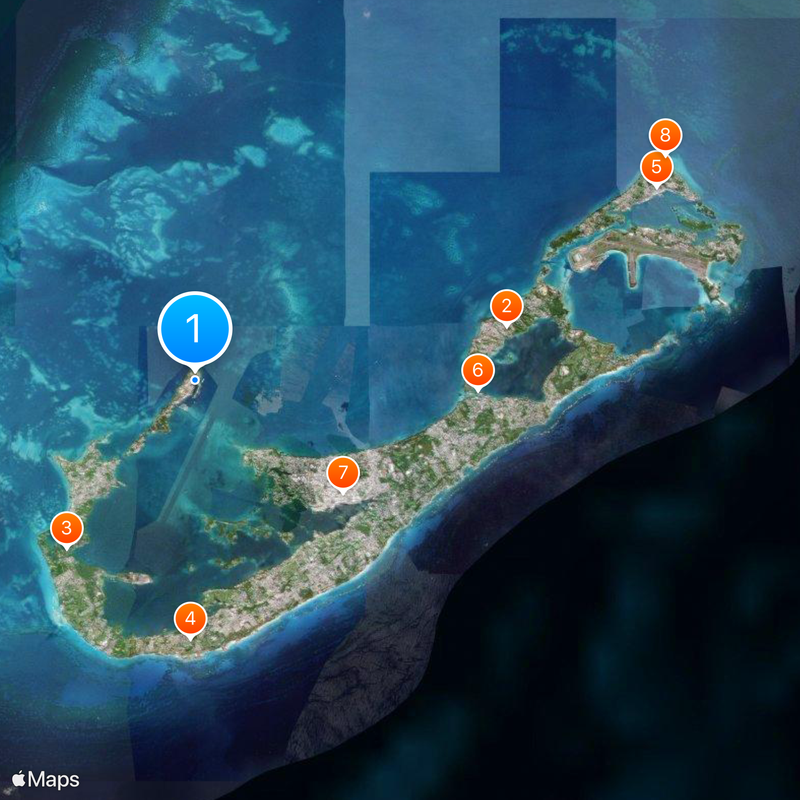 Royal Naval Dockyard, Bermuda Map