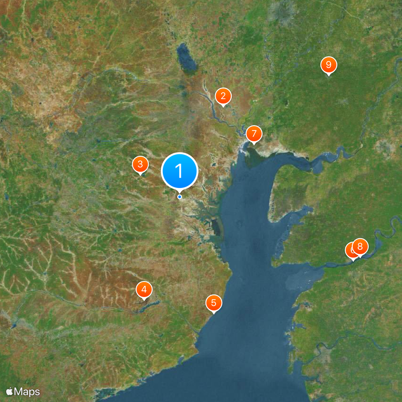 Blackbuck National Park Map