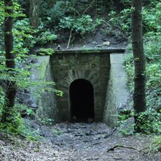 Culvert of Cibulka stream under railway line