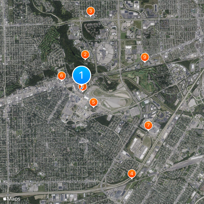 The Henry Ford Museum Mapa