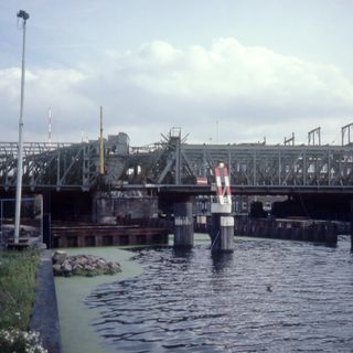 Spoorbrug Delfshavense Schie