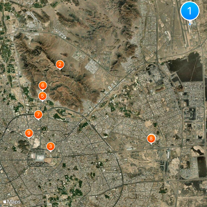 Prince Mohammad Bin Abdulaziz International Airport Map