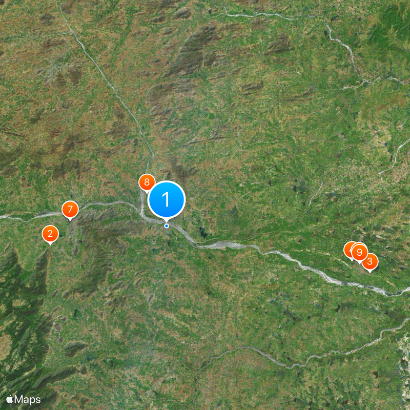 Arcot Map