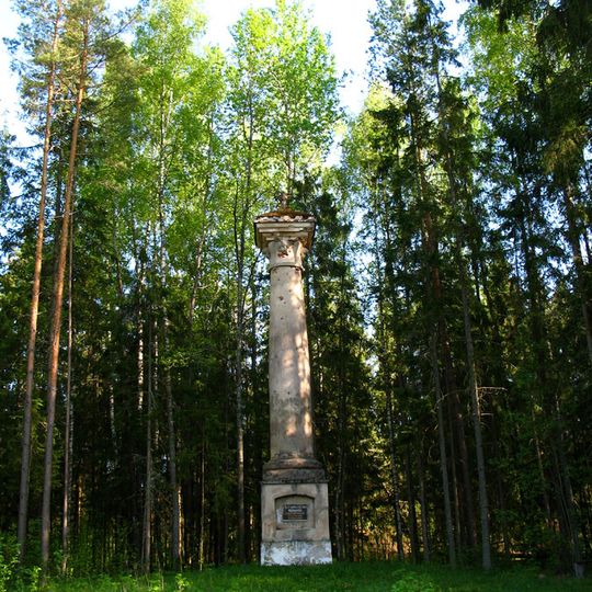 Memorial pillar in honor of adoption of the Constitution of 3 May 1791
