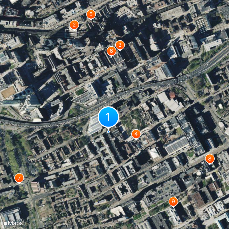 Manchester Metropolitan University Map