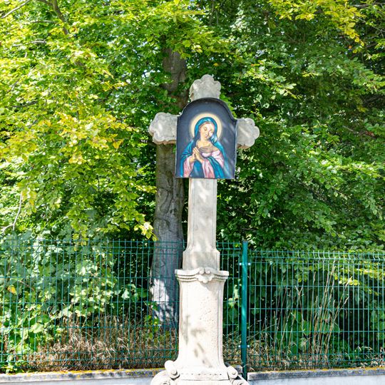 Kříž na rozcestí ulic Tyršova a Lidická ve Vamberku