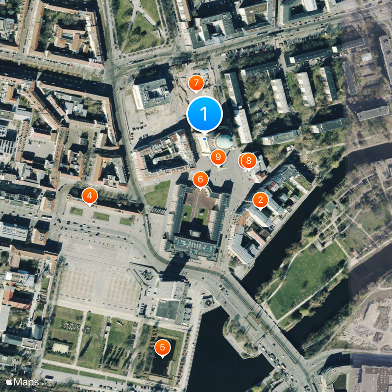 St. Nicholas' Church Map