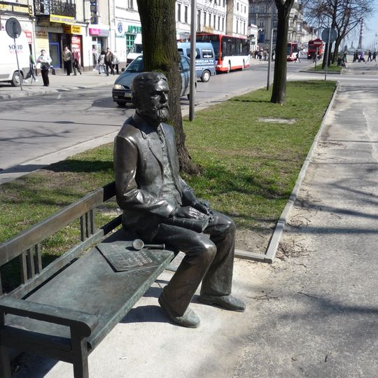 Ławeczka Władysława Biegańskiego w Częstochowie