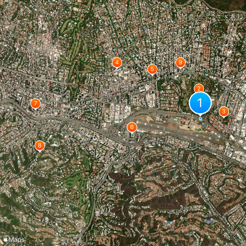 Cararacas Sphere Mapa