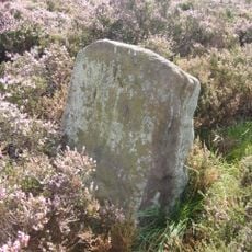Boundary Stone Approximately 1940 Metres To South Of Home Farmhouse Hutton Lowcross At Ngr Nz595 124