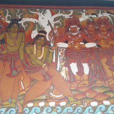 Thriprayar Temple murals
