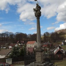 Holy Trinity column in Horní Slavkov