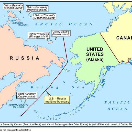 Russia–United States border