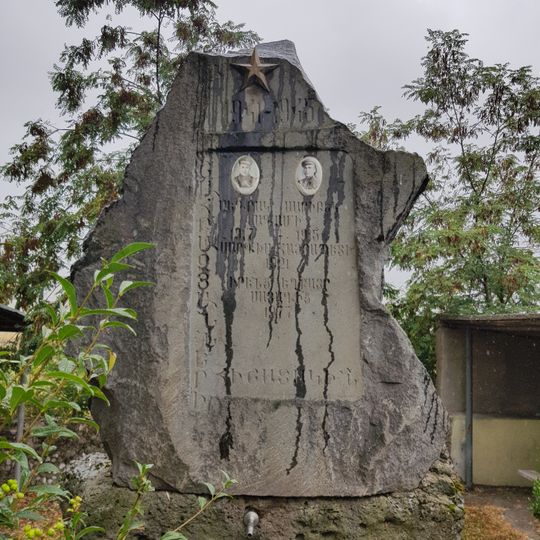 World War II memorial spring in Agarak