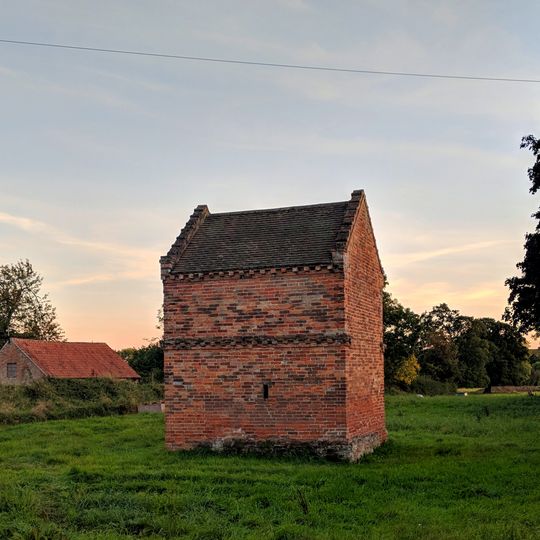 Pigeoncote In Field Facing House Called The Cottage