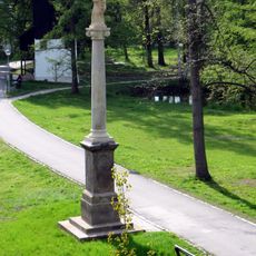 Maria column in Poděbrady-Zámostí