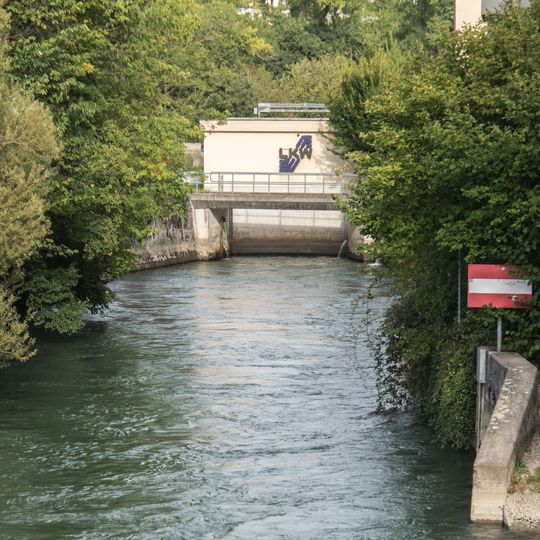 Kraftwerk Turgi Insel-Brücke