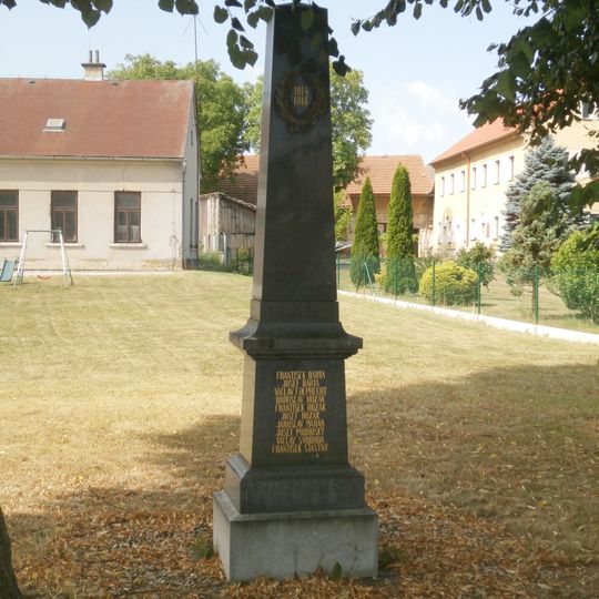 World War I Memorial in Přepeře