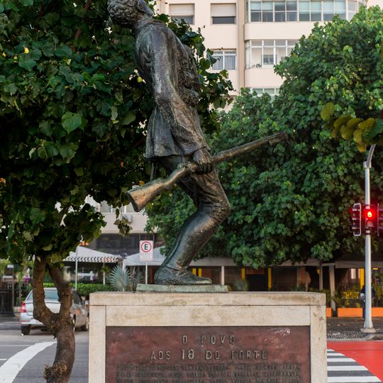 Tenente Siqueira Campos - Ao Levante dos 18 do Forte