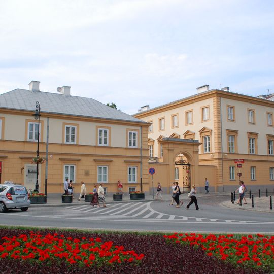 Branicki Palace at Nowy Świat in Warsaw