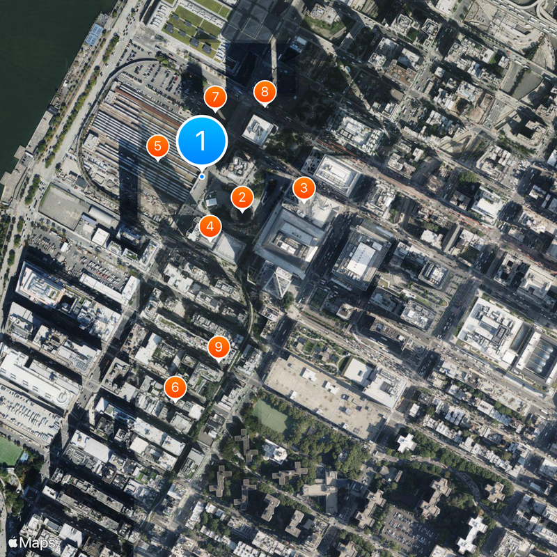 West Side Yard Map