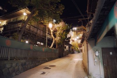 At night 0