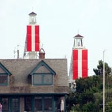 Nantucket Harbor Range Lights