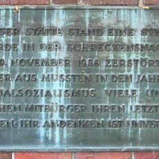 Gedenken an die ehemalige Synagoge und Deportation der jüdischen Mitbürger