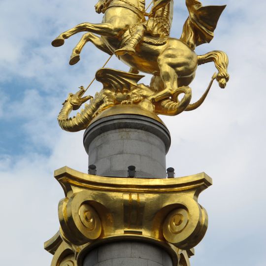 Freedom Monument in Tbilisi