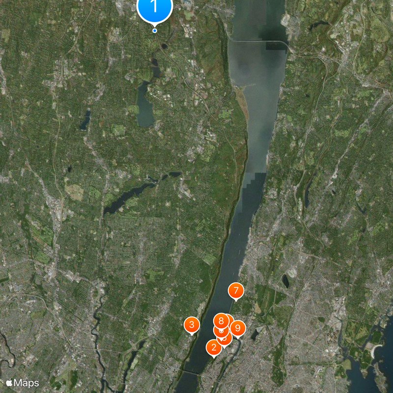 Palisades Interstate Parkway Carte