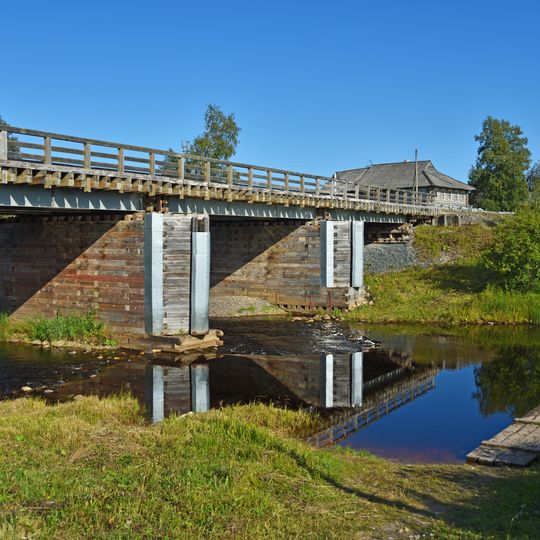 Мост на реке Чурьеге )