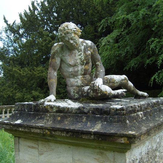 Statue of Dying Gaul Approximately 5 Metres South West of Balustrade of Praeneste
