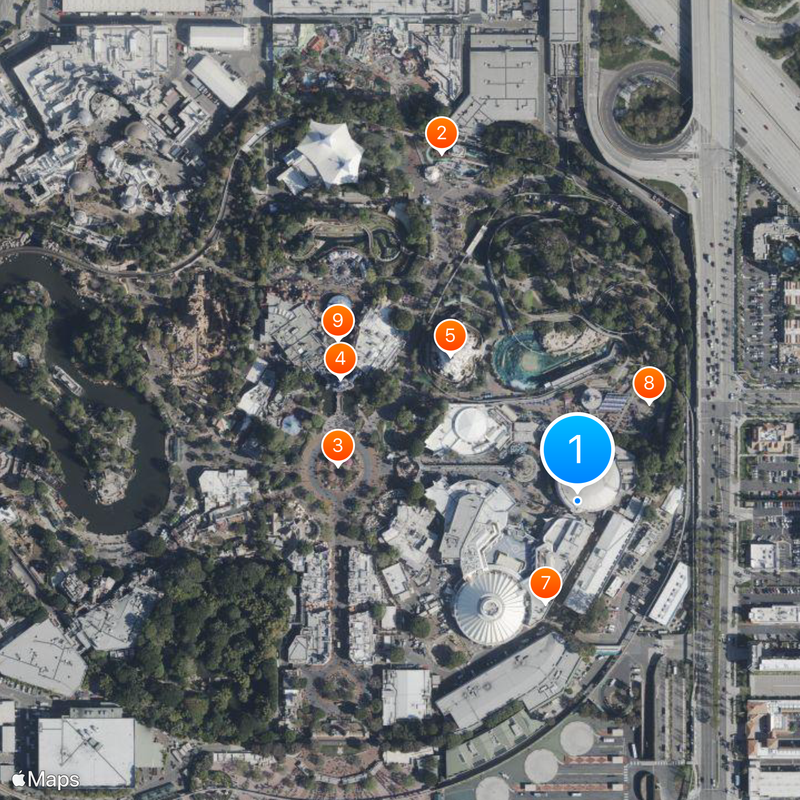 Star Wars Launch Bay Mappa