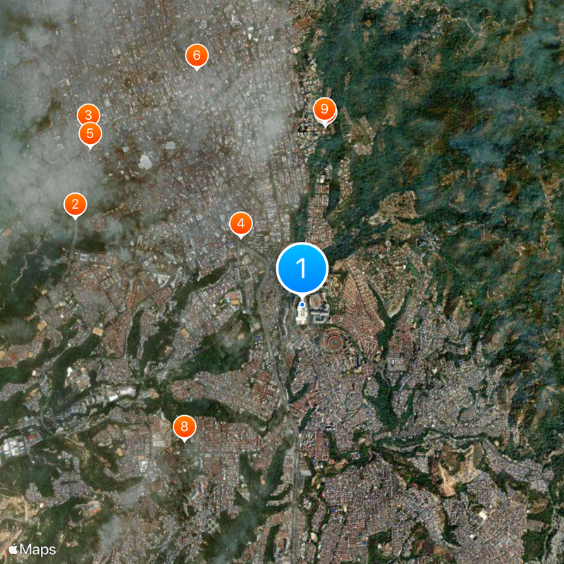 Cacique Shopping Center Map
