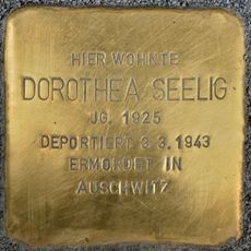 Stolperstein en memoria de Dorothea Seelig