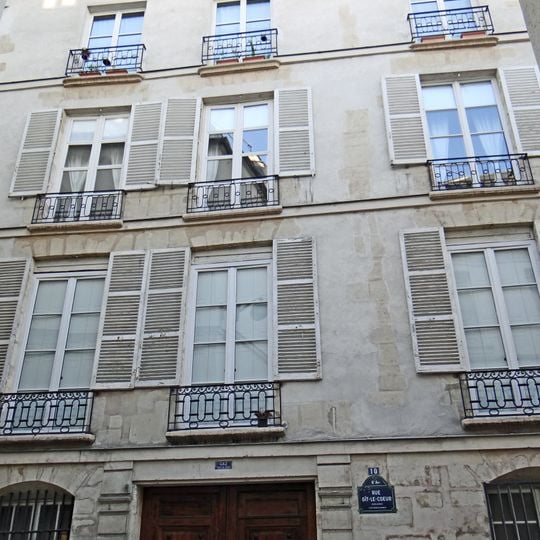 Immeuble, 10 rue Gît-le-Cœur