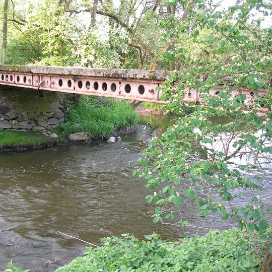 Most přes Moravskou Dyji u Hejbalova mlýna