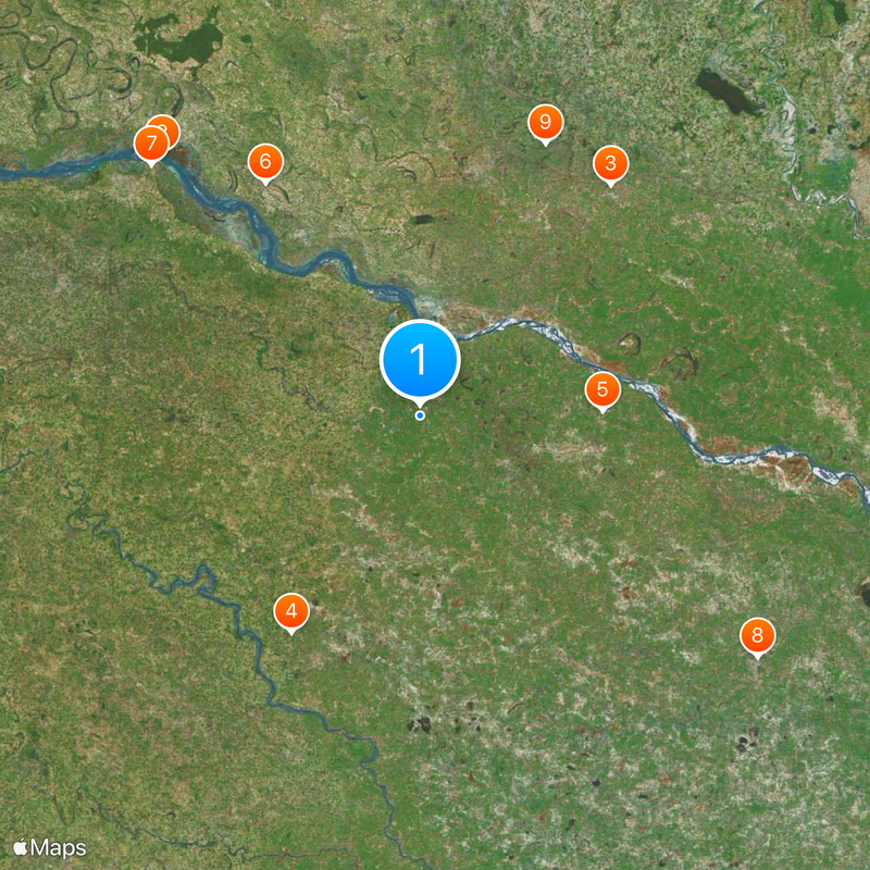 Ambedkar Nagar district Map