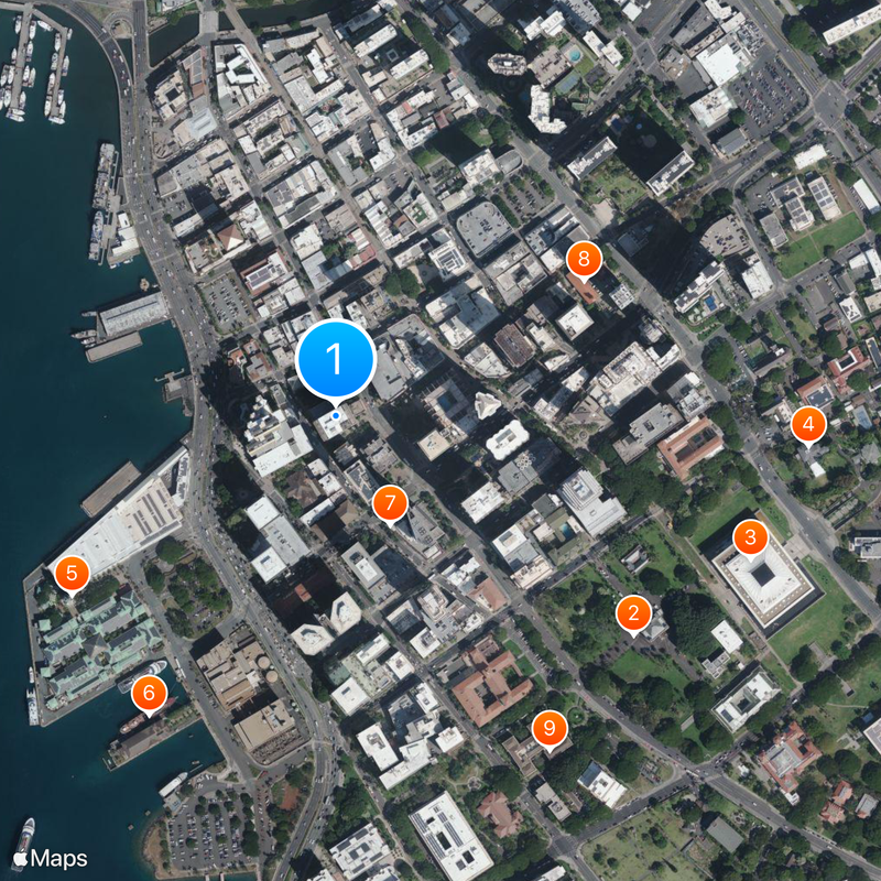 Atlantic International University Map