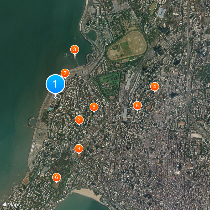 Breach Candy Hospital Map