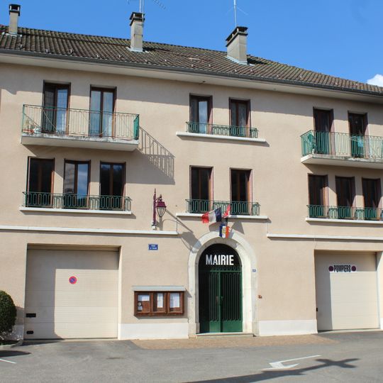 Town hall of Saint-Germain-de-Joux