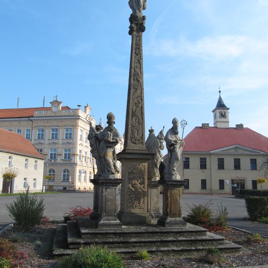 Maria column in Sadská