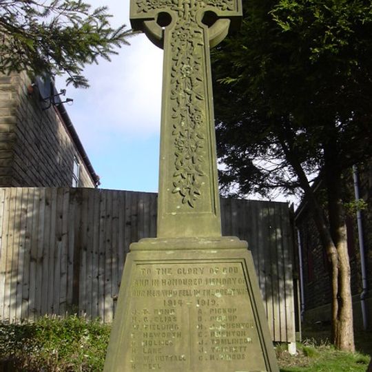 Bury Road Baptist Church War Memorial, Haslingden