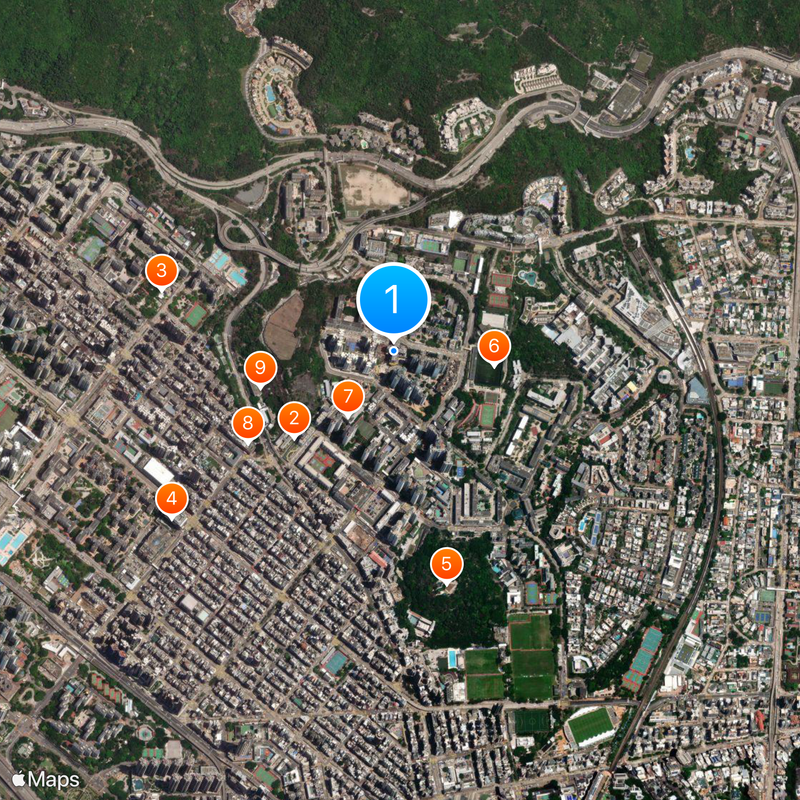 Pak Tin Estate Map