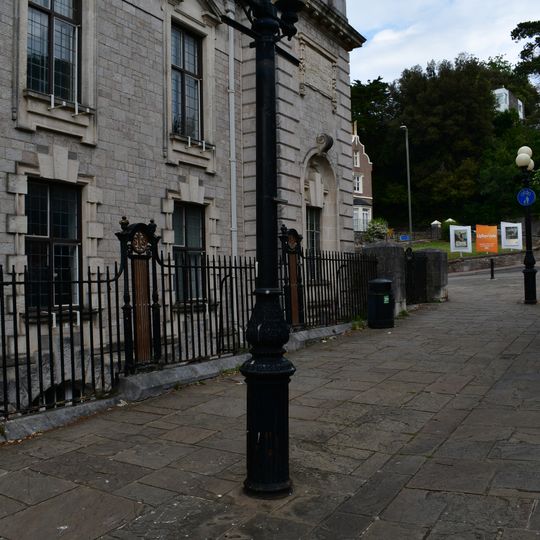 Lamp Post Approximately 5 Metres North West Of Town Hall Porch
