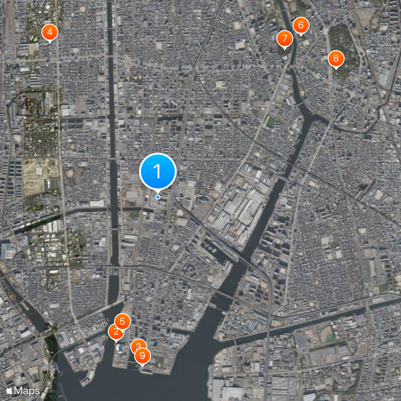 LaLaport NAGOYA minato AQULS Map
