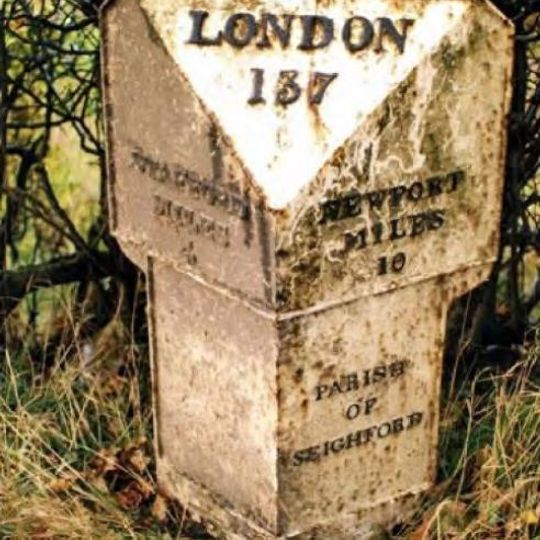 Milepost Stafford Newport Road 6 Miles From Stafford
